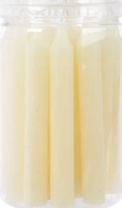Decoris dinerkaarsen ivoor D 1,3 H 10,5 cm 22 stuks
