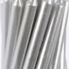 Decoris dinerkaarsen zilver D 1,3 H 10,5 cm 22 stuks