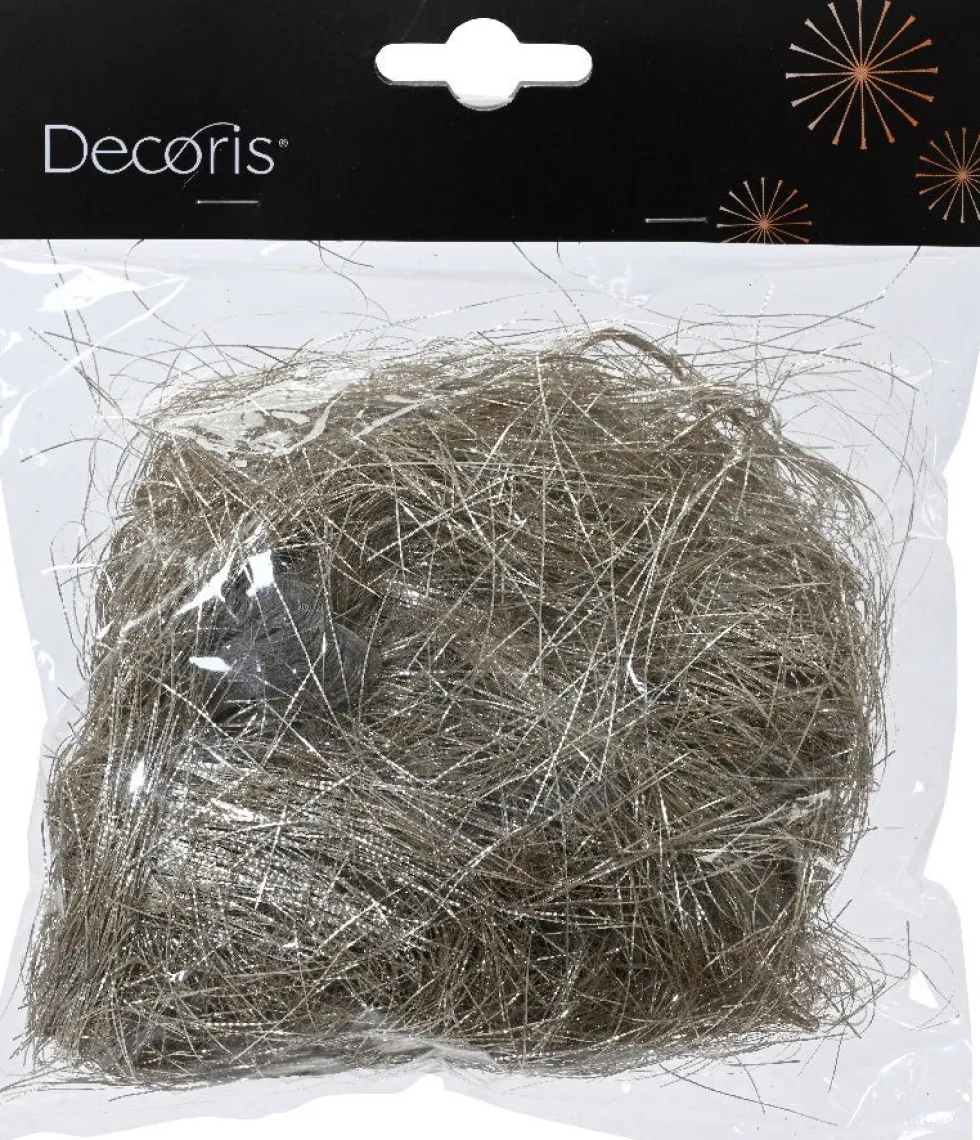 Decoris engelenhaar crème 5 x 15 x 15