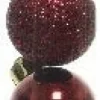 Decoris kerstbal bordeaux D 3 cm 14 stuks