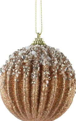 Decoris kerstbal brandy D 8 cm