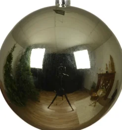 Decoris kerstbal groen D 20 cm