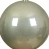 Decoris kerstbal wit D 25 cm