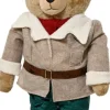 Decoris kerstfiguur beer bruin 28 x 45 x 88 cm