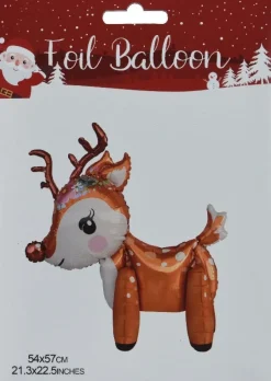 Decoris kersthanger ballon rendier 54 x 57 cm