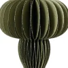 Decoris kersthanger Kertas groen D 24 H 40 cm