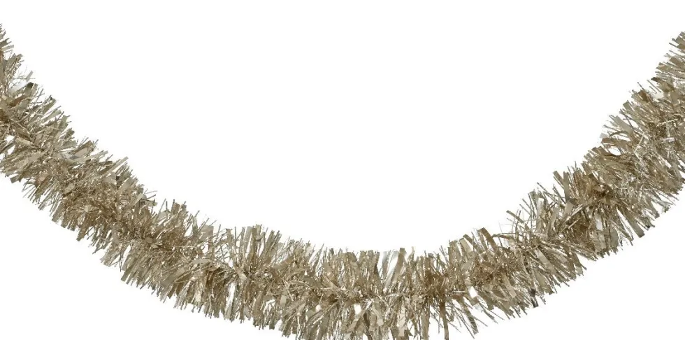 Decoris kerst slinger crème 270 cm