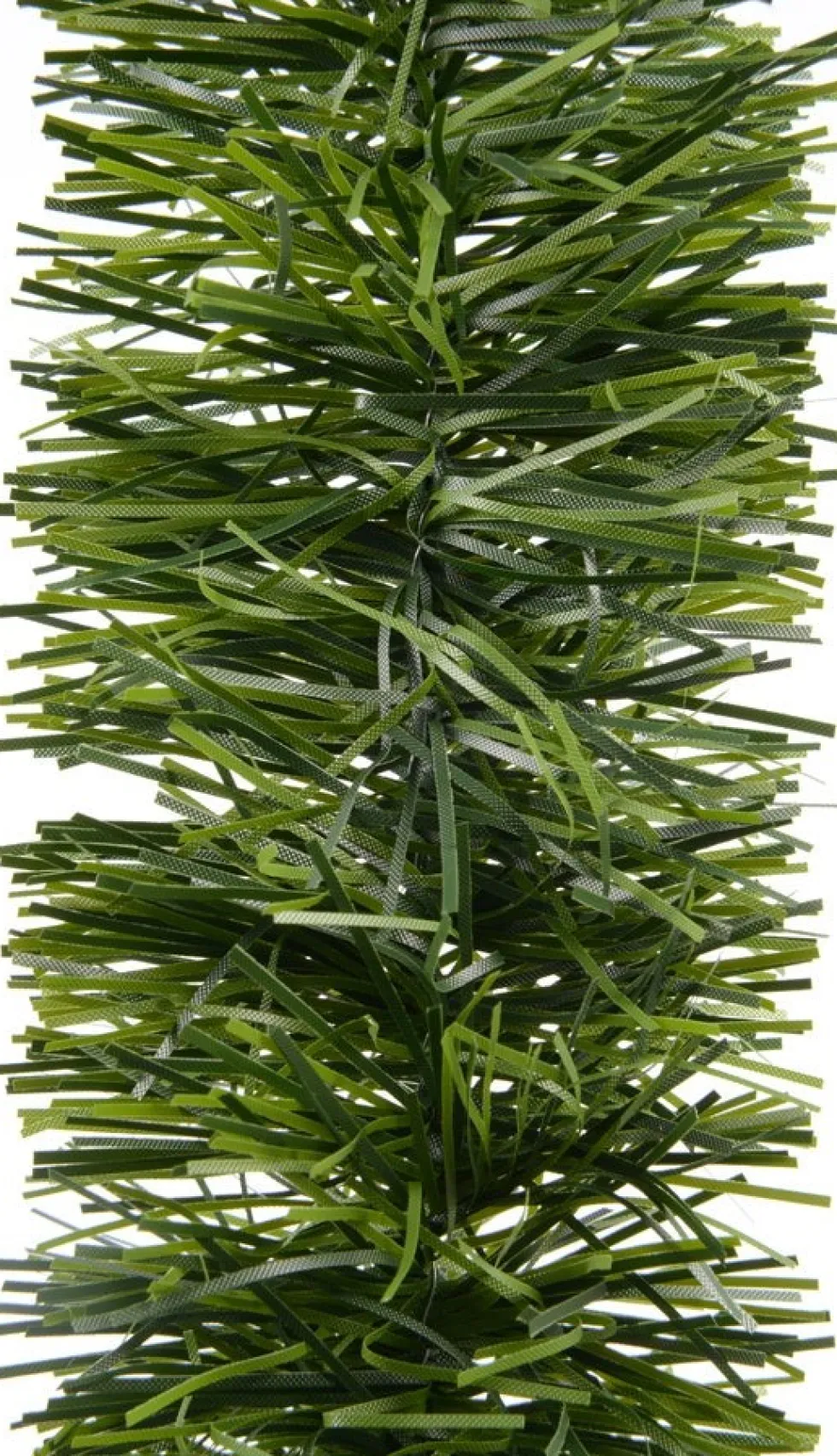 Decoris kerstslinger groen mat 270 cm