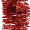 Decoris kerstslinger rood 270 cm