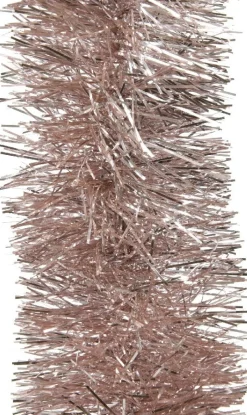 Decoris kerstslinger roze 270 cm