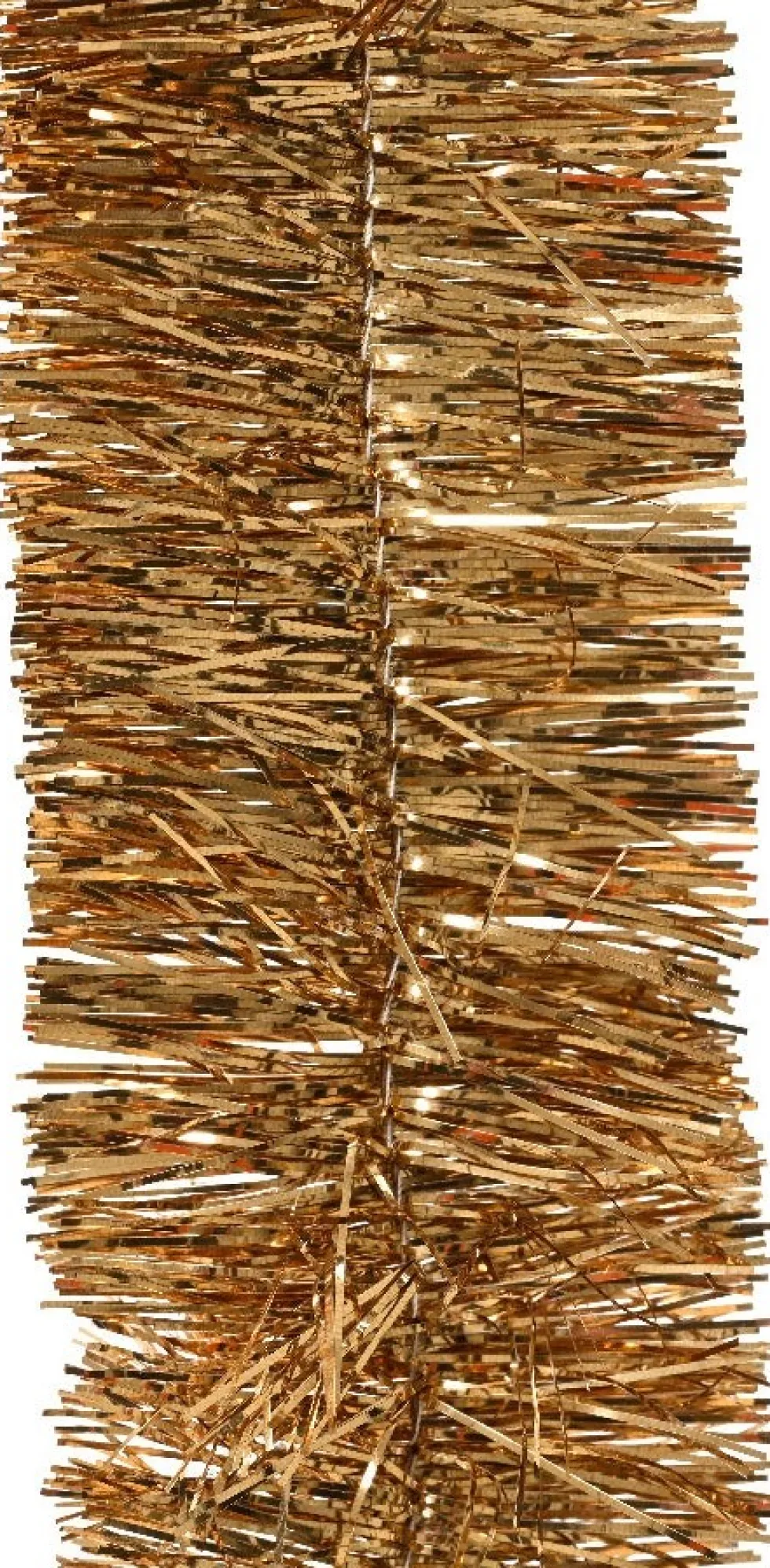 Decoris kerstslinger Ruban bruin L 2,7 m D 7 cm