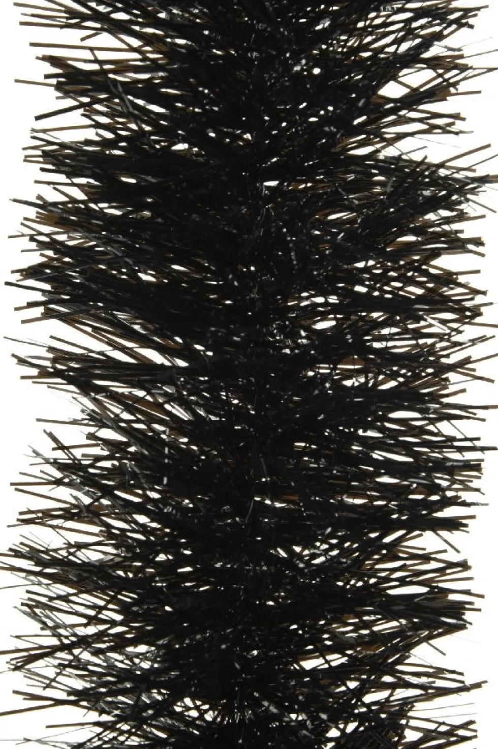 Decoris kerstslinger zwart 270 cm