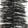 Decoris kerstslinger zwart 270 cm
