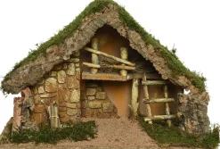 Decoris kerststal 50 x 22 x 31 cm