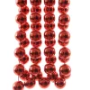 Decoris kralenketting Charlie rood 2,70 m