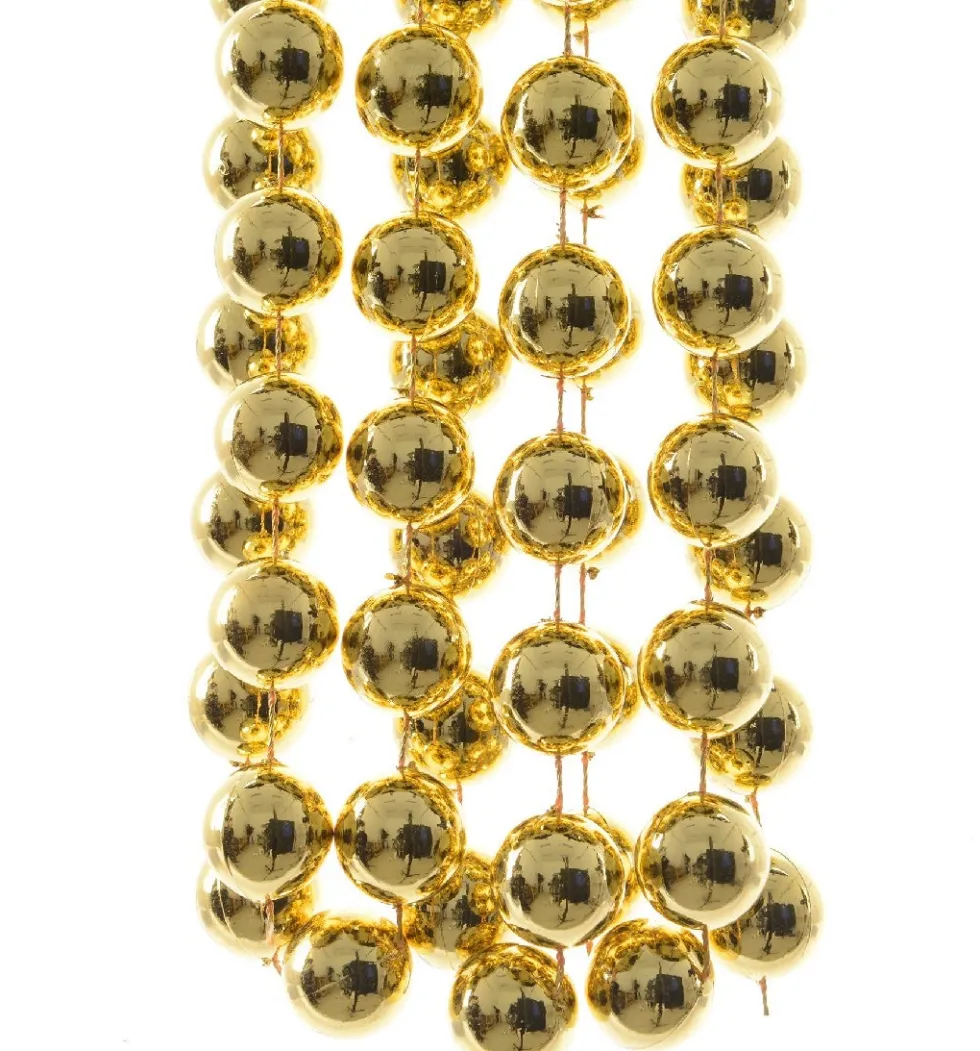 Decoris kralenketting goud D 1,4 H 500 cm