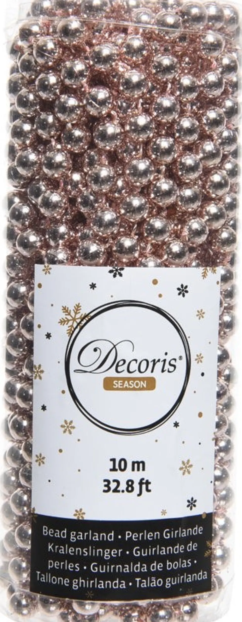 Decoris kralenketting Marilene roze 10 m