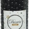 Decoris kralenketting Marilene zwart 10 m