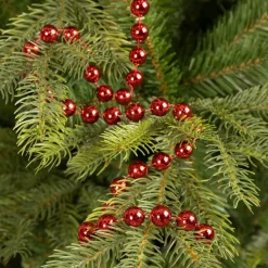 Decoris kralenketting rood D 1,4 H 500 cm