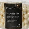 Decoris kralenketting wit 0,5 m