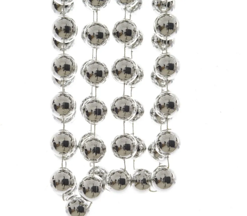 Decoris kralenketting zilver 2,7 m