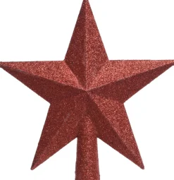 Decoris piek Tjardo rood 19 x 19 x 4,2 cm