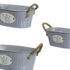 Decoris plantenbak Yara paars 29,5 x 18,5 x 11 cm