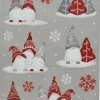 Decoris raamsticker gnoom grijs 0,1 x 29,5 x 40 cm