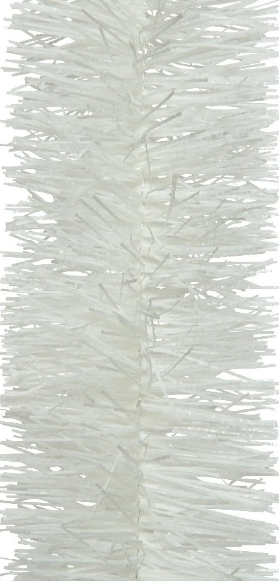 Decoris slinger lametta wit D 7 H 270 cm