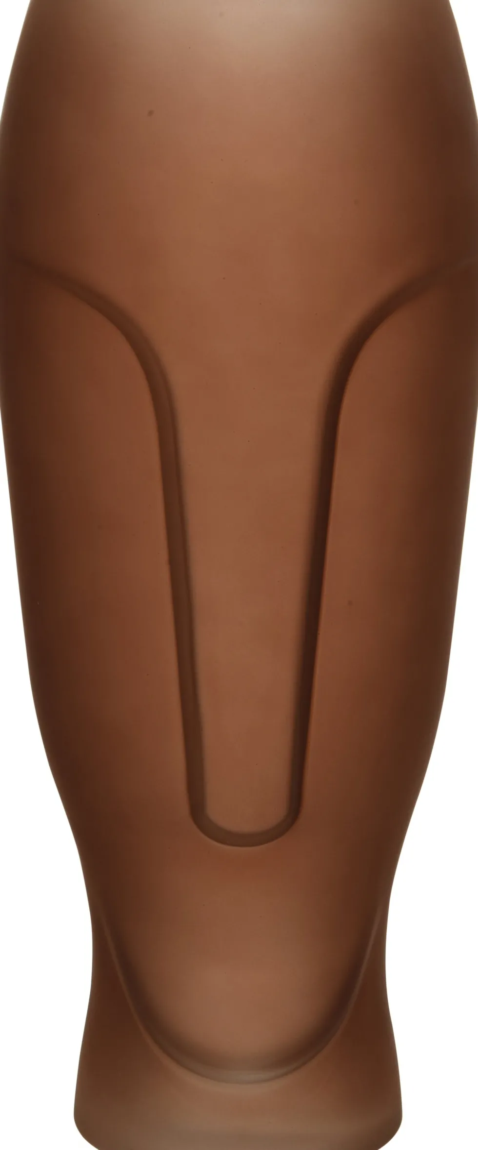 Decoris vaas bruin D 16 H 34,8 cm