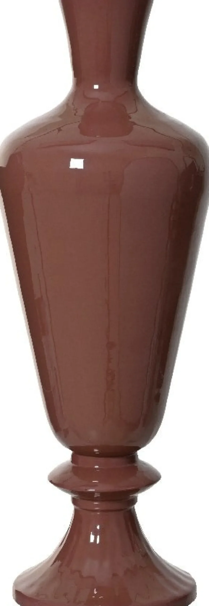 Decoris vaas Eva roze D 20 H 57 cm