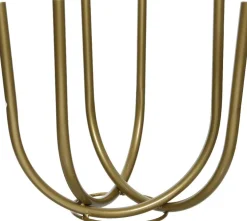 Decoris vaas goud D 30 H 30 cm