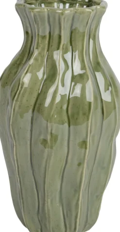 Decoris vaas Jun groen D 14,5 H 26 cm
