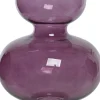 Decoris vaas paars D 22 H 25 cm