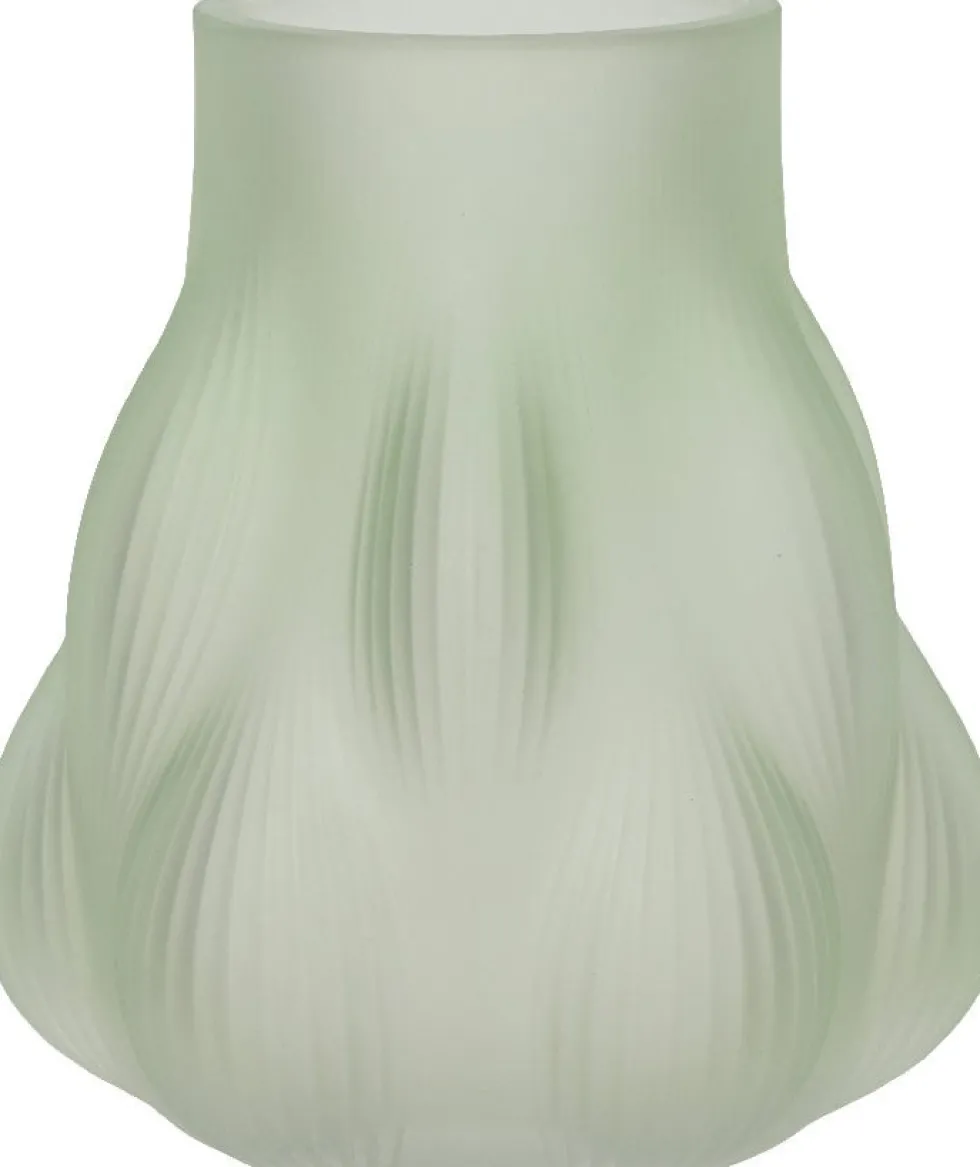 Decoris vaas Rozemarijn wit D 13 H 15 cm