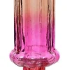 Decoris vaas roze / oranje D 9 H 25,5 cm