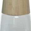 Decoris vaas transparant / naturel D 16 H 28,5 cm
