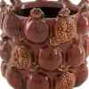 Dijk Natural Collections bloempot Tropical Fruit rood D 16 H 15 cm