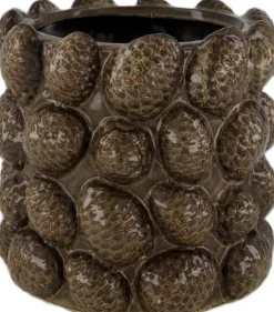 Dijk Natural Collections bloempot Viva bruin D 18 H 17 cm