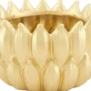 Dijk Natural Collections bloempot Banana goud D 19 H 11,5 cm