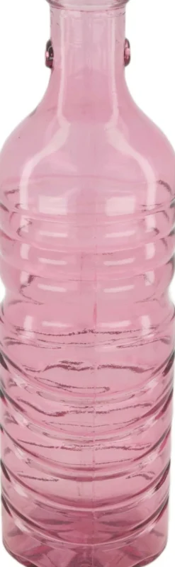 Dijk Natural Collections fles roze 10 x 10 x 33 cm