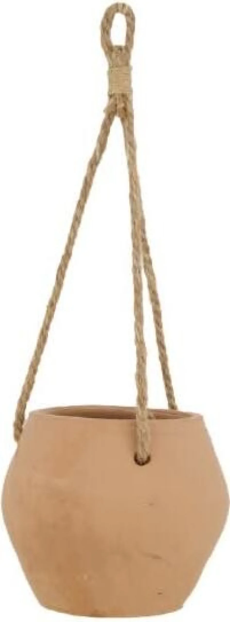 Dijk Natural Collections hangpot Ines beige D 12,5 H 11 cm