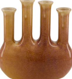 Dijk Natural Collections vaas bruin 24 x 9 x 26 cm