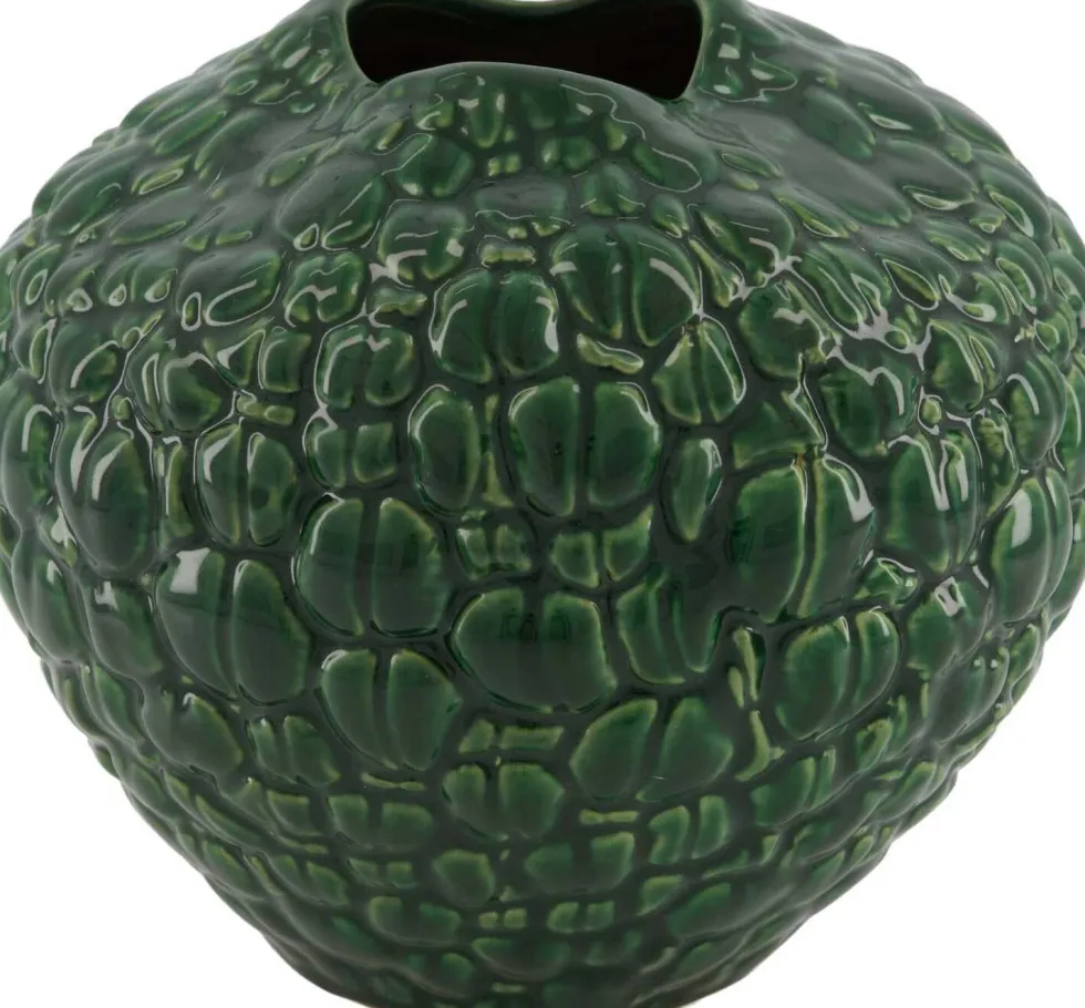 Dijk Natural Collections vaas groen D 19 H 17 cm