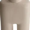 Dijk Natural Collections vaas Hielke wit 17,2 x 8,5 x 25,5 cm