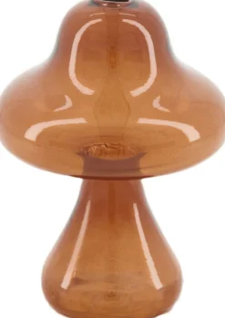 Dijk Natural Collections vaas Champignon oranje D 9 H 12 cm