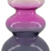 Dijk Natural Collections vaas roze / paars / blauw D 15 H 36 cm