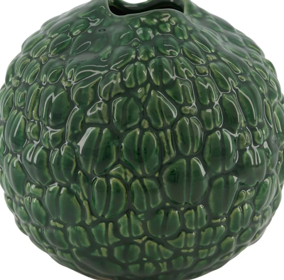 Dijk Natural Collections vaas groen D 15 H 14 cm