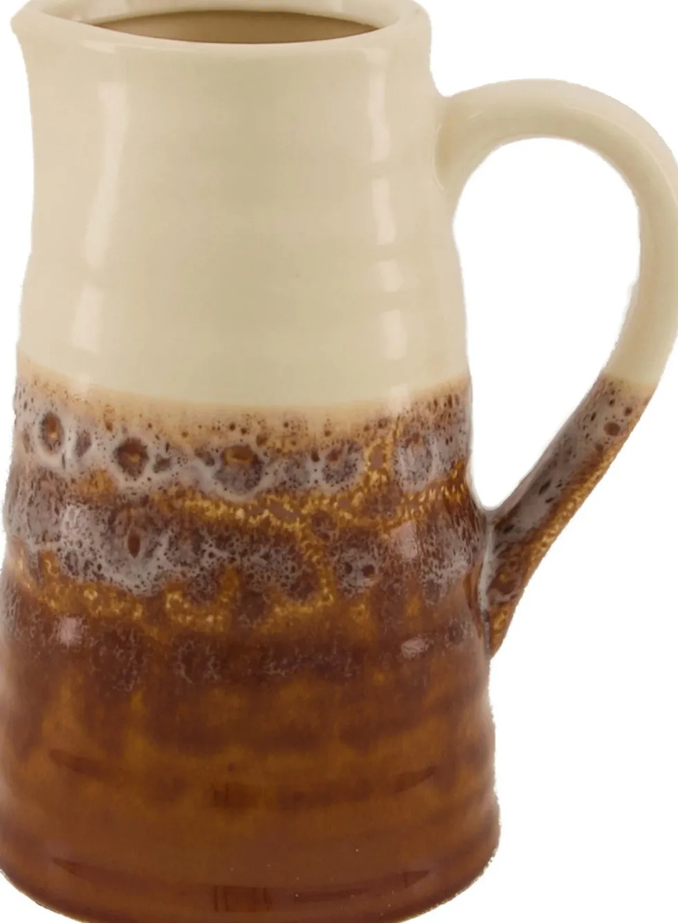 Dijk Natural Collections vaas Nestor bruin 14 x 11 x 17,5 cm