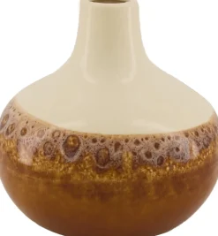 Dijk Natural Collections vaas Huub bruin D 16,5 H 16 cm